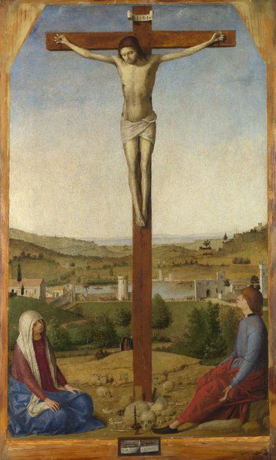 Kristus ukřižovaný, 1475 od Antonello da Messina