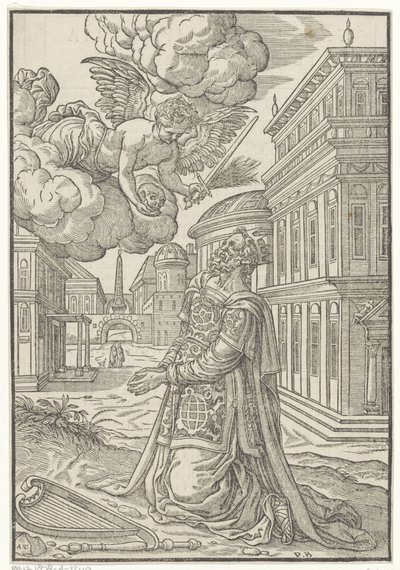 Klečící David od Antoni van Leest
