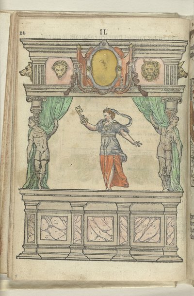Jeviště s Cybele, 1578 od Antoni van Leest