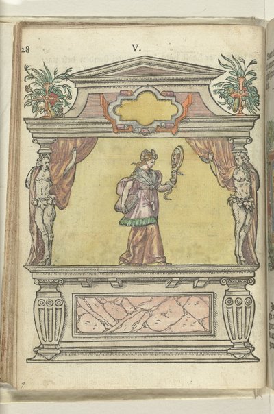 Scéna se zosobněním Pravdy, 1578 od Antoni van Leest