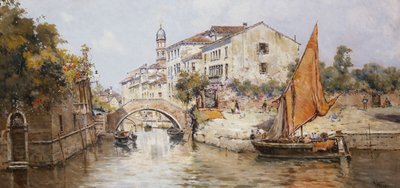 Benátské stojaté vody od Antonia Maria de Reyna Manescau