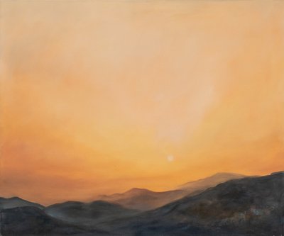Africký písek, Andalusie, 2002 (olej na plátně) od Antonia Myatt