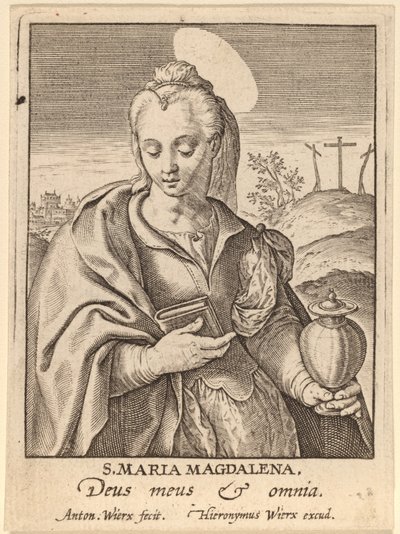 S. Maria Magdalena od Antonie Wierix