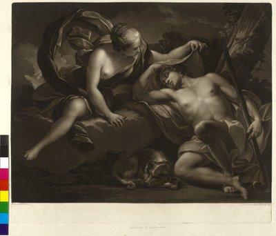 Diana a Endymion od Antonio Balestra