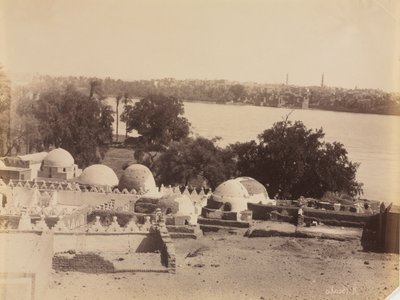 Asyu, Pohled z hory, c. 70. léta 19. století - 1880. od Antonio Beato