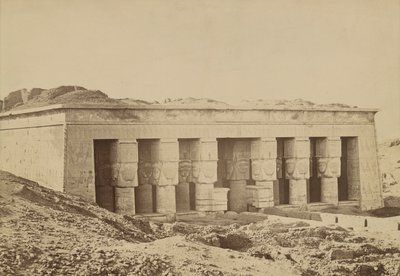Dendera: Fa?ade od Antonio Beato