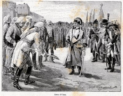 Napoleon Bonaparte, vítězný v bitvě u Ulmu, 20. října od Antonio Bonamore