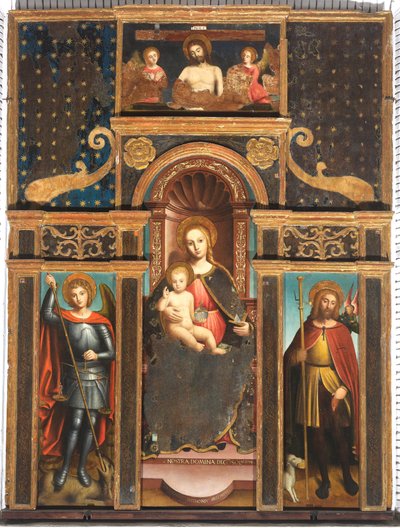 Polyptych Panny Marie Útěchy od Antonio Brea