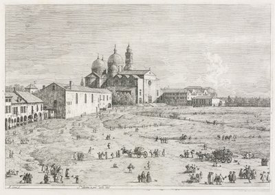 Pohledy: Kostel svaté Justiny v Prà della Valle, Padova, 1735-1746. od Giovanni Antonio Canal
