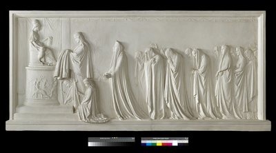Hecuba nabízející peplum Pallas Athéně, 1790-92 (sádra) od Antonio Canova