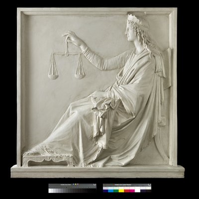 Spravedlnost, 1793 (sádra) od Antonio Canova