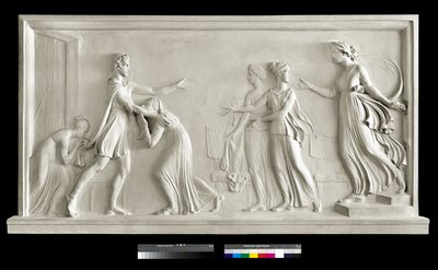 Návrat Telemacha, 1787-90 (sádra) od Antonio Canova