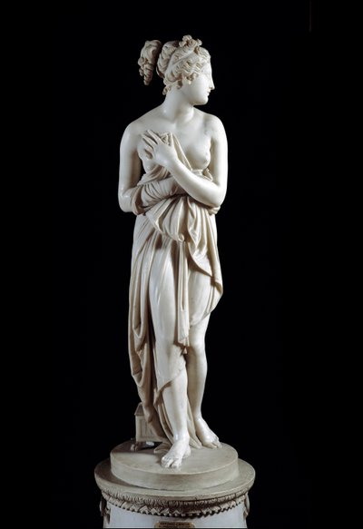 Venere Italica (Venuše) - Mramorová socha (v. 172 cm), od Antonia Canovy (1757 - 1822) od Antonio Canova