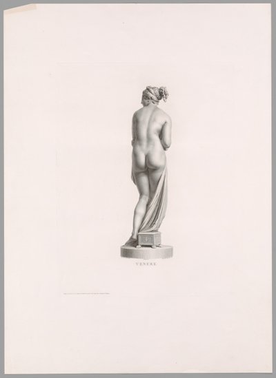 Venuše, pohled zezadu, z díla Canova od Antonio Canova