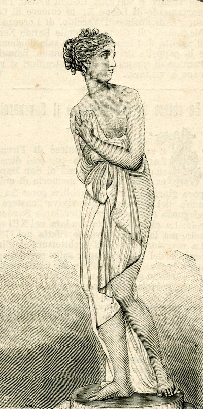 Italská venuše, Antonio Canova (1757-1822), Galleria Palatina, Florencie, Toskánsko, Itálie od Antonio Canova
