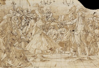 Menuet, c. 1780 od Antonio Casanovas Torrents