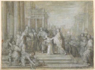 Uvedení Panny Marie do chrámu od Antonio Cavallucci