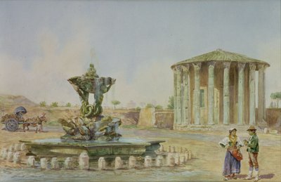 Chrám Vesta v Římě od Antonio Colli