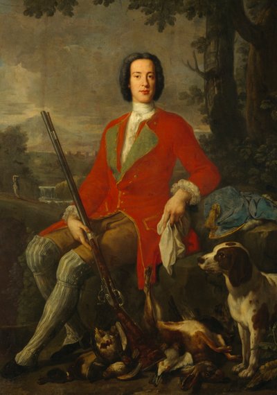 William Howard, vikomt Andover, kolem roku 1735 (olej na plátně) od Antonio David