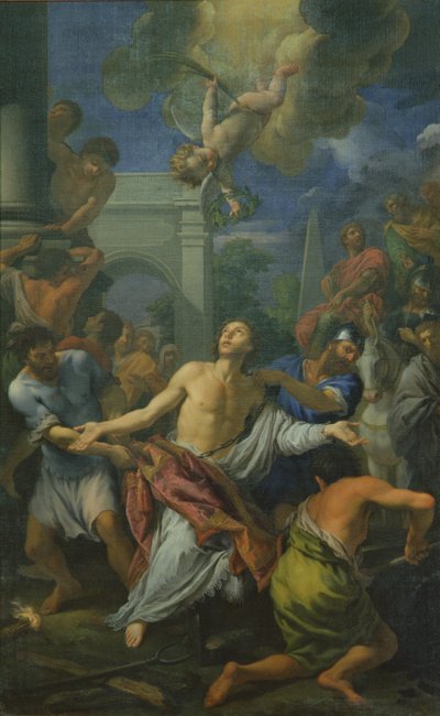 Umučení svatého Vavřince od Antonio Domenico Gabbiani