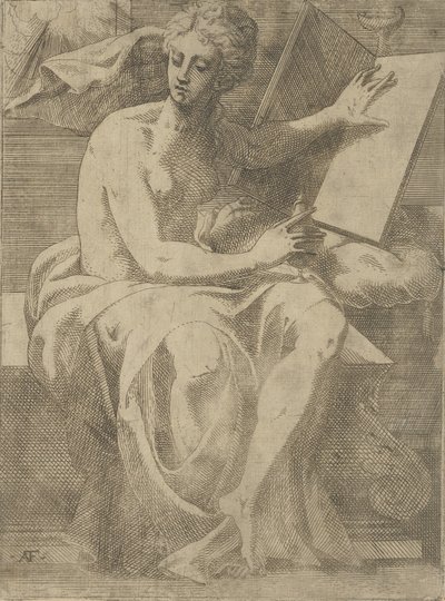 Sibyla, 1540-45. od Antonio Fantuzzi