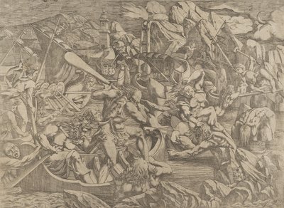 Pomsta Nauplia, 1540-45. od Antonio Fantuzzi