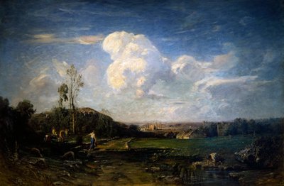 Mraky od Antonio Fontanesi