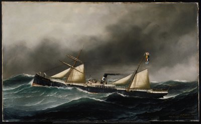 S.S. Brooklyn City, 1886 od Antonio Jacobsen