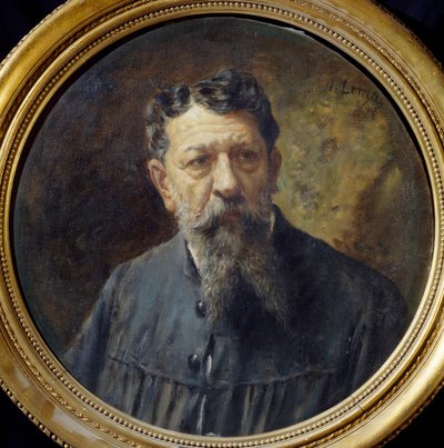 Portrét malíře Scompariniho od Antonia Lonzy (1846-1918) od Antonio Lonza