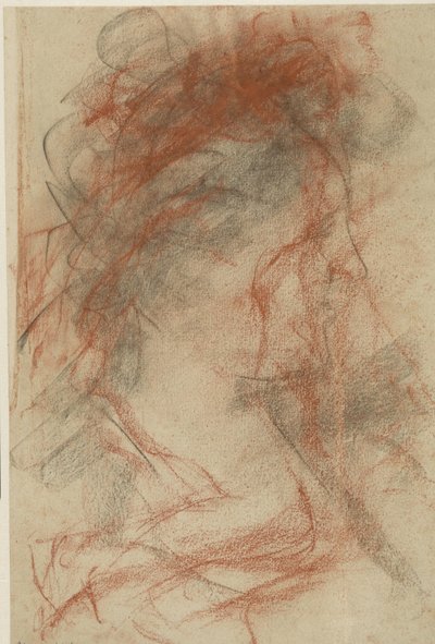 Profil zamiřte napravo od dámy od Antonio Mancini
