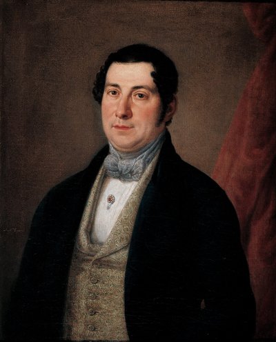 Portrét gentlemana od Antonio María Esquivel