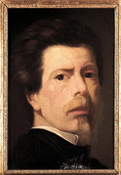 Autoportrét. Obraz Antonio Maria Esquivel y Suarez de Urbina (1806-1857). olej na plátně od Antonio María Esquivel y Suárez de Urbina
