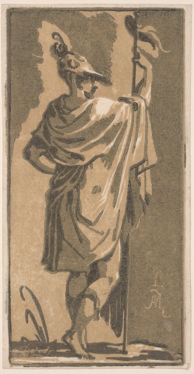 Jakuba (inkoust na papíře) od Antonio Maria Zanetti
