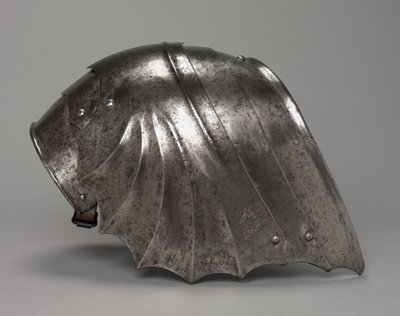 Gotický vějířovitý pavilon, kolem 1485-1500 (ocel) od Antonio Missaglia