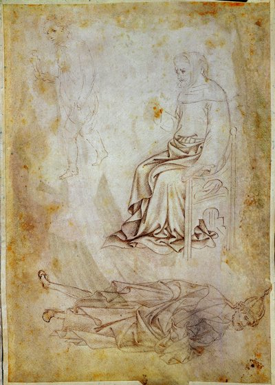 Kresba Antonio di Puccio Pisano dit Pisanello (1395-1455) Chantilly, Musee Conde od Antonio Pisanello