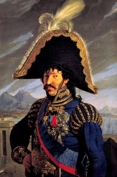 Portrét Joachima Murata od Antonio Raffaele Callander