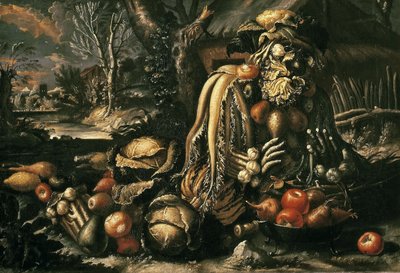 Čtyři roční období: Zima, mezi 1685 a 1695. od Antonio Rasio