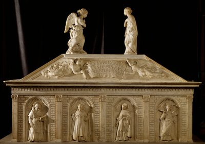 Pohřební pomník blahoslaveného Marcolina Amanniho od Antonio Rossellino