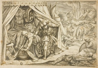 Judith a Holofernes od Antonio Tempesta