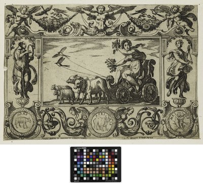 Čtvero ročních období: Jaro, 1592 od Antonio Tempesta