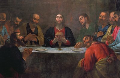 Poslední večeře (olej na plátně) od Antonio Viladomat