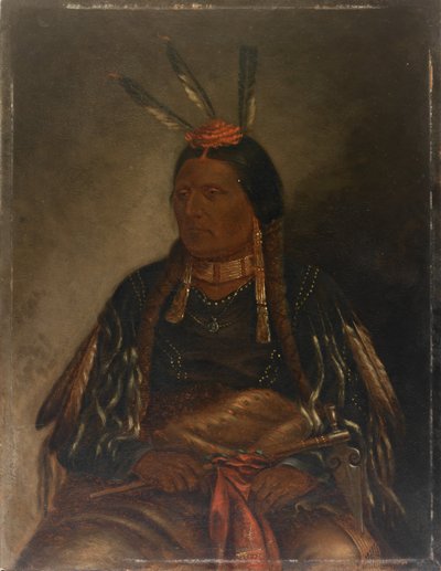 Che-tan-ce-ta Yellow Hawk, ca. 1887. od Antonio Zeno Shindler