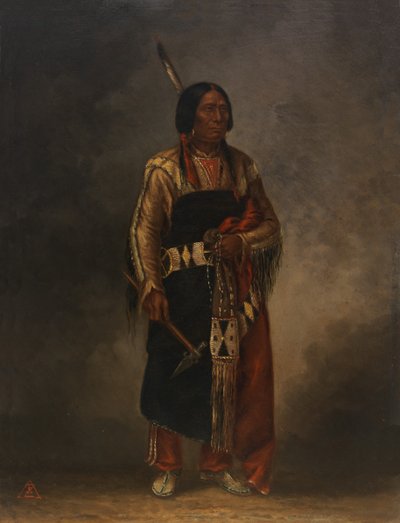 Mak-phe-ah-luta Red Cloud, ca. 1887. od Antonio Zeno Shindler