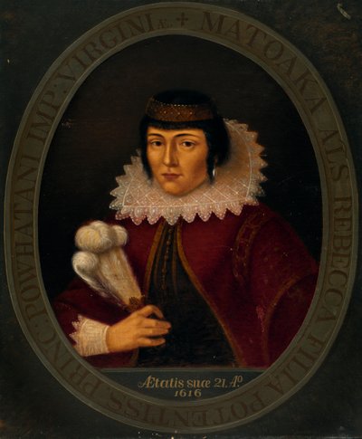 Pocahontas, ca. 1890. od Antonio Zeno Shindler