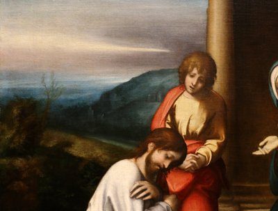 Kristus opouští svou Matku od Antonio da Correggio