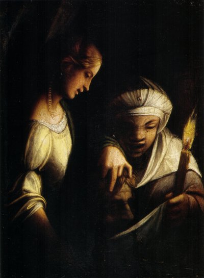 Judith a její služebná od Antonio da Correggio
