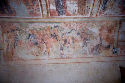 Klanění tří králů (freska) od Antonio da Padova