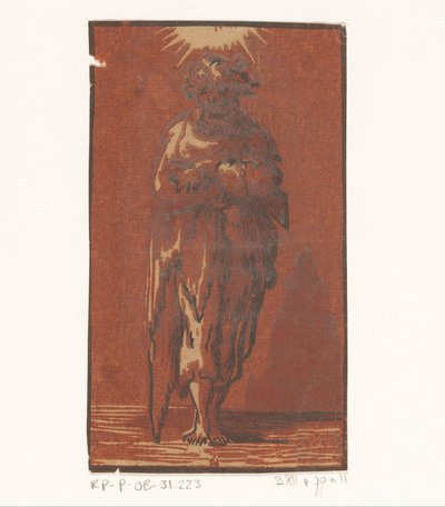 Svatý Juda Tadeáš Kristus a dvanáct apoštolů (název série) od Antonio da Trento (attributed to)