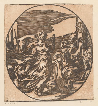 Circe pití od Antonio da Trento (possibly)