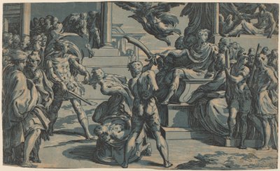 Umučení svatých Petra a Pavla, c. 1530. od Antonio da Trento